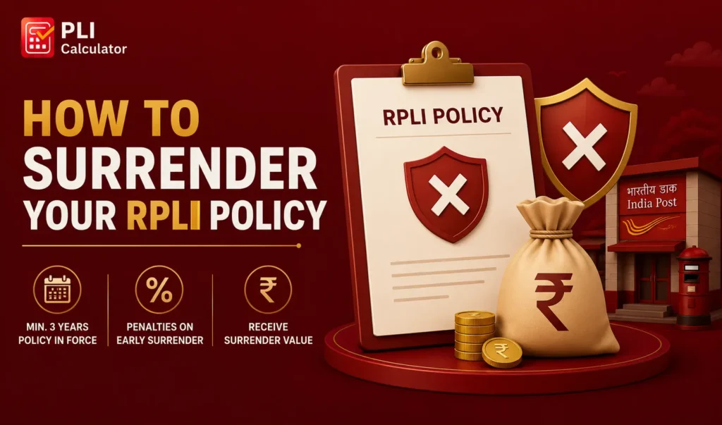 Surrender Your RPLI Policy